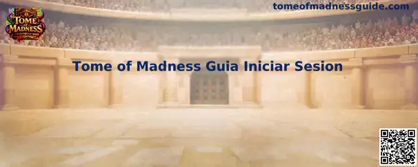 Guía visual para iniciar sesión en Tome of Madness